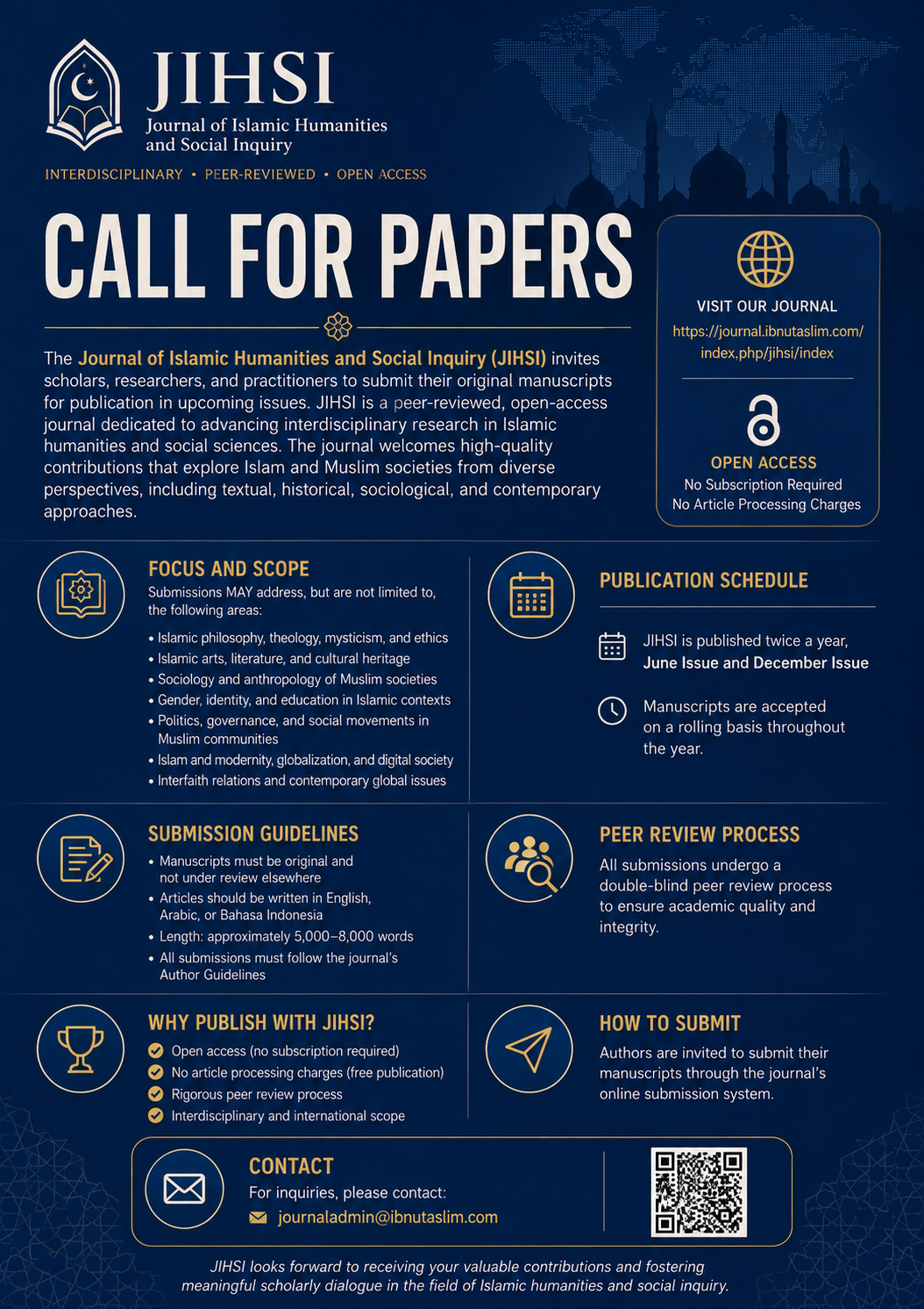 JIHSI Call for Papers